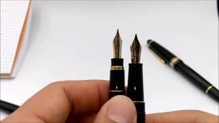 Montblanc 114 vs 145 vs 146 Fountain Pens [upl. by Aikyt970]