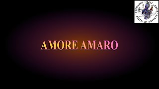 Karaoke  GIGI FINIZIO  AMORE AMARO 4 semitoni KaraokeAQUILABLUBYSALVO [upl. by Roderica592]