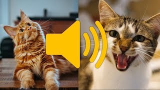 Cat Meow Sound Effects [upl. by Vanessa]