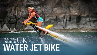 This water jet bike can fly 40 feet in the air [upl. by Ackerley]