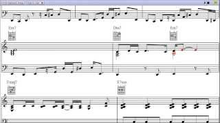 quotGonna Fly Nowquot by Bill Conti  Piano Sheet Music Teaser [upl. by Jelsma64]