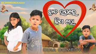 ଛାତ ଉପରେ କିଏ ଲୋ  Odia Comedy  New Story Comedy  Mr Dhenkanalia Comedy [upl. by Bigler]