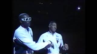 Bulls intros vs Charlotte Hornets  02231991 [upl. by Herv]