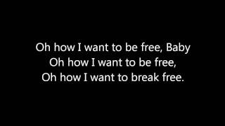 Queen  I want to break free Lyrics [upl. by Aniehs]