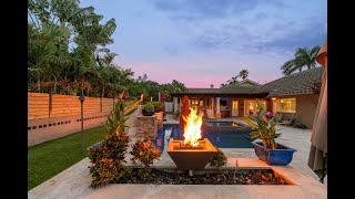 Backyard Oasis  Fire and Water 6129 Leeland St S  St Petersburg FL 33715 [upl. by Aronal]