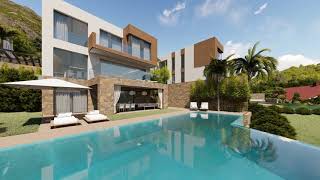 La Seda Mijas  Modern Villas with panoramic sea views Mijas Pueblo Costa del Sol [upl. by Ras634]