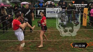 Woman Street Fights Strelka Bare Knuckle woman fights [upl. by Engud590]