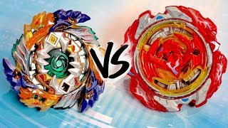 BATTLE Geist Fafnir 8Ab VS Revive Phoenix 10Fr  Beyblade Burst Super ZTurbo [upl. by Mercier]