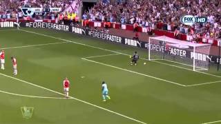 Premier League 201516 Arsenal vs West Ham  1 giornata [upl. by Bilac471]