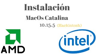 Como instalar MacOs Catalina en TODAS las PCs compatibles desde 0 AMDINTEL Hackintosh 2020 [upl. by Norvol]