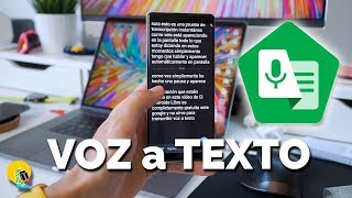 TRANSCRIBE cualquier audio de VOZ a TEXTO con estas Apps [upl. by Cash]