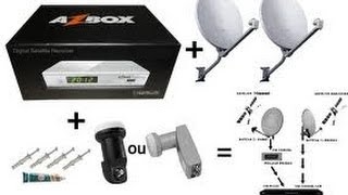 AZBOX BRAVISSIMO configurando wifi usb [upl. by Imogene]