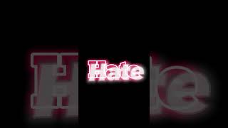 edits lyrics hatersgonhate hater music [upl. by Nillok]