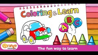 Coloring amp Learn  Fun Game for Kids Over 250 Coloring Pages [upl. by Tenner]