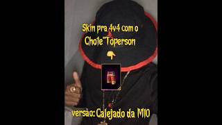 SKIN PRA 4V4 COM CHOTE TOPERSON 🔥😱freefirebrasil freefire highlight fyp garenafreefire garena [upl. by Gnos]