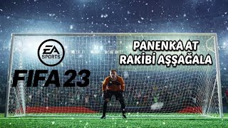 Fifa 23 te panenka penaltı nasıl atılır fifa23 [upl. by Eanram]