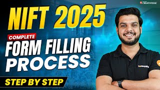 How to Fill NIFT 2025 Application Form 🤔 NIFT 2025 Form Filling Guide StepbyStep Process ✍🏻🔎 [upl. by Crandell]