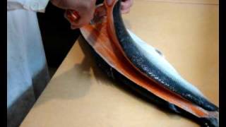 Lachs filetieren  How to filet salmon [upl. by Yehudit]