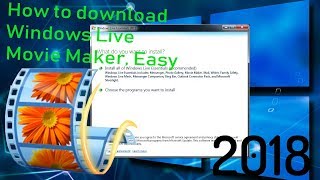 How To Download Windows Live Movie Maker On Windows 1087 2021 [upl. by Darraj]