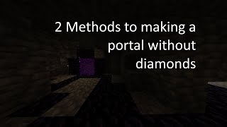 How to do the Speedrun Nether Portal [upl. by Haelak917]