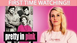 PRETTY IN PINK 1986  FIRST TIME WATCHING  MOVIE REACTION [upl. by Fullerton]