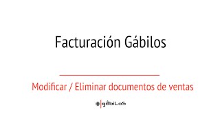 Cómo modificar o eliminar una factura albarán [upl. by Laehcimaj]