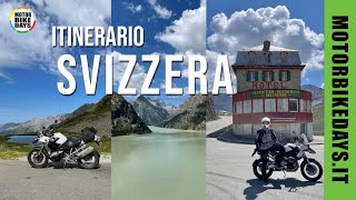 Itinerario Svizzera in moto 🇨🇭 [upl. by Nolrev668]