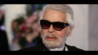 Karl Lagerfeld „Ich verabscheue Frau Merkel“ [upl. by Aihsema126]