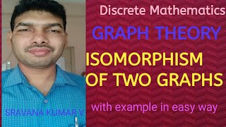 ISOMORPHISM OF TWO GRAPHS IN TELUGU [upl. by Bowne]