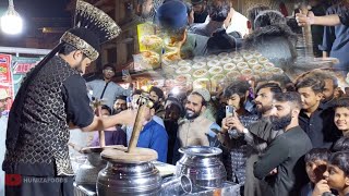 Nonstop Lassi Making  Sheikha Lassi Wala  MAWA RABDI LASSI Making  Pakistani Street Drink [upl. by Nave]