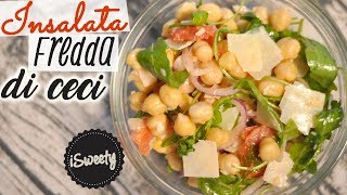 INSALATA Fredda di CECI  Piatto Unico Ricetta Facile e Veloce [upl. by Josias]