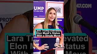 Lara Trump elevated Elon Musks status with a single move but only a few people understood itusa [upl. by Asle150]