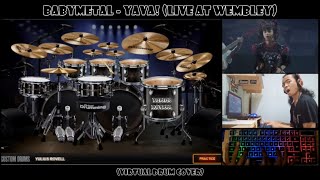 BABYMETAL  YAVA Virtual Drum Cover by Yulius Rovell [upl. by Atiraj]