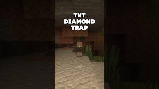 Minecraft Diamond Bait Trap 💀 minecraftshorts minecraft minecraftbuilding minecrafttutorial [upl. by Fusco]