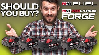 Milwaukee M18 Fuel amp M18 Forge Batteries EXPLAINED [upl. by Remington824]