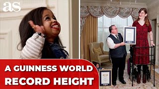 Worlds TALLEST and SHORTEST women defy limits in unforgettable MEETING [upl. by Caresa]