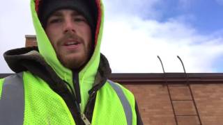 DAY IN THE LIFE COMMERCIAL ROOFER [upl. by Nov737]