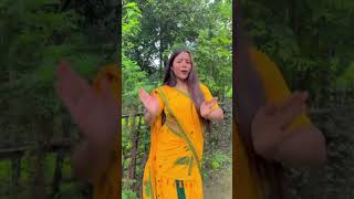 Mon moina 💞 Kusum koilash ampNilakshi Neog Assamese actressAssamesesong sorts youtubeshorts [upl. by Aninep]