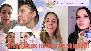 Analizamos rutinas de skincare  dermatóloga reacciona [upl. by Ehrman]