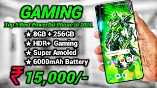 8GB  256GB  Top 5 Best Gaming Phones Under 15000 in 2024  Best Gaming Smartphone Under 15k [upl. by Aremaj]