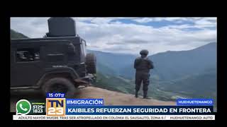 Hermanos chiapanecos refugiados en Guatemala están siendo protegidos por kaibiles en la frontera [upl. by Einned]