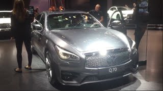 Infiniti Q70S 2016 In detail review walkaround Interior Exterior [upl. by Eemaj]