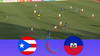 🔴 LIVE Puerto Rico vs Haiti  CONCACAF Nations League 2024  Match LIVE Now [upl. by Sivartal]