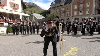 Suworow Kadetten in Andermatt 24092019  Суворовские курсанты в Андерматте Швейцария [upl. by Ennylcaj526]