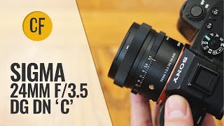 Sigma 24mm f35 DG DN C lens review with samples Fullframe amp APSC [upl. by Fairlie]