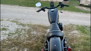 1st Person POV Harley Davidson 2021 883 First Ride [upl. by Clio]