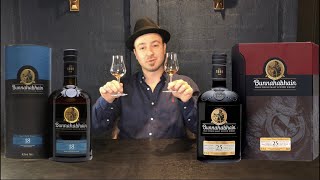 Bunnahabhain 18 vs 25 year old  Deni Kay Whisky Review [upl. by Ellatsyrc]