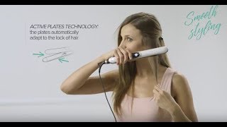 HAIR TUTORIAL the ideal hair straightener for dyed hair Bellissima Creativity Color Shine [upl. by Tristram522]