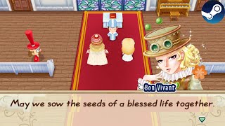 SPECIAL CANDIDATE 4 BON VIVANT  GOURMET MARRIAGE  Story of Seasons Friends of Mineral Town PC [upl. by Betteann]