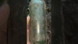 J orr comrie spring bank Glasgow mineral water found bottle digging Glasgow Scotland [upl. by Dunham]